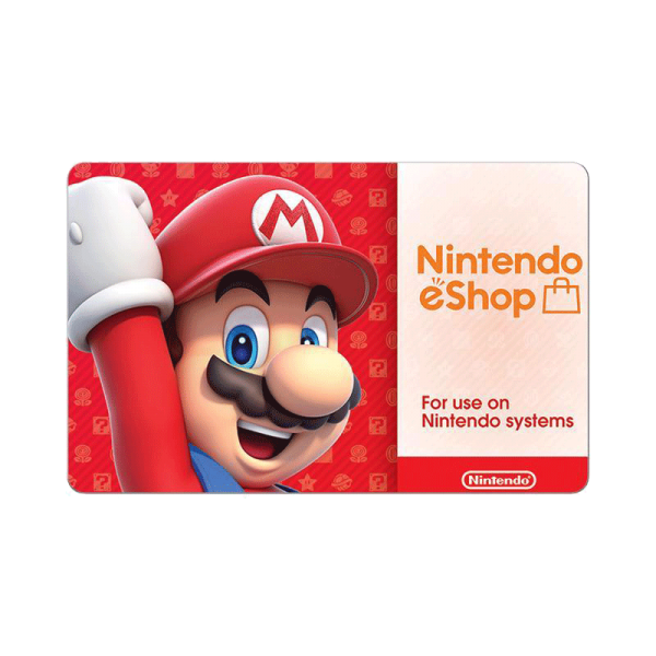 Nintendo eGift Cards, $10 to $50