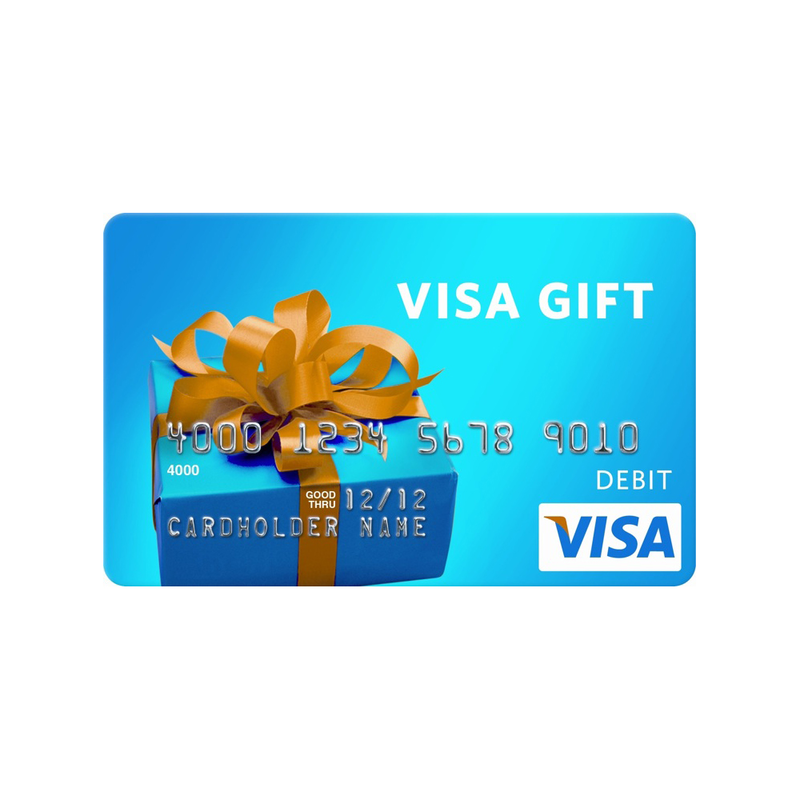 Visa Gift Card - Value: $5 - Purchase by Bitcoin or Altcoins