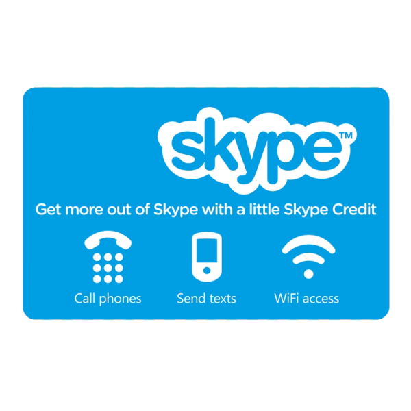 Skype Gift Card $50