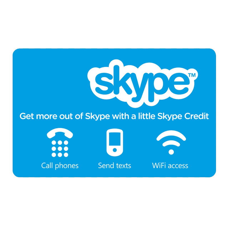 Skype Gift Card $10